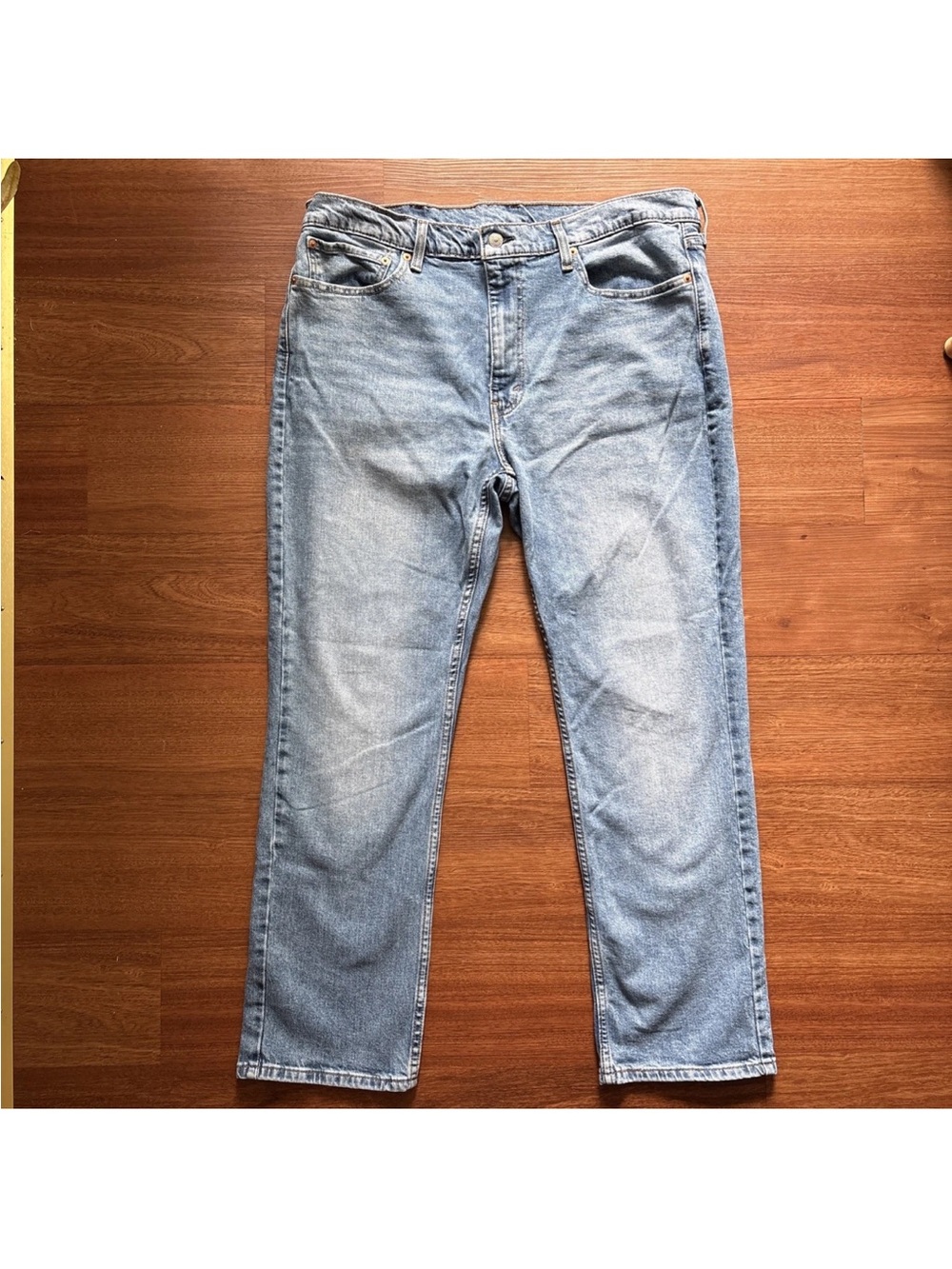 Levi’s 514 Straight Fit Jeans Men’s 38x30 Light Wash Blue Denim Classic